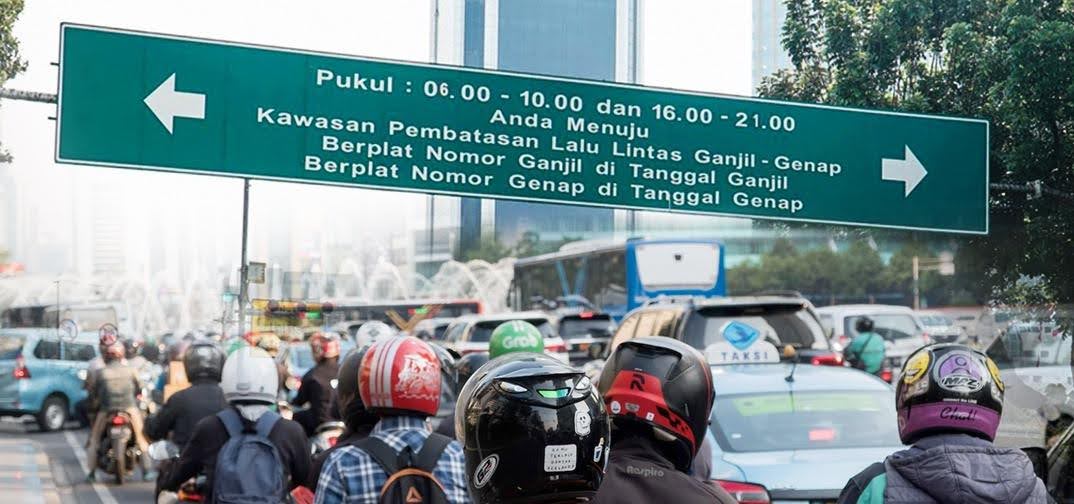 jam ganjil genap jakarta mulai dan berakhir jam berapa