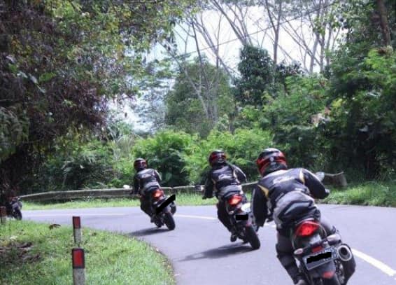 persiapan touring motor