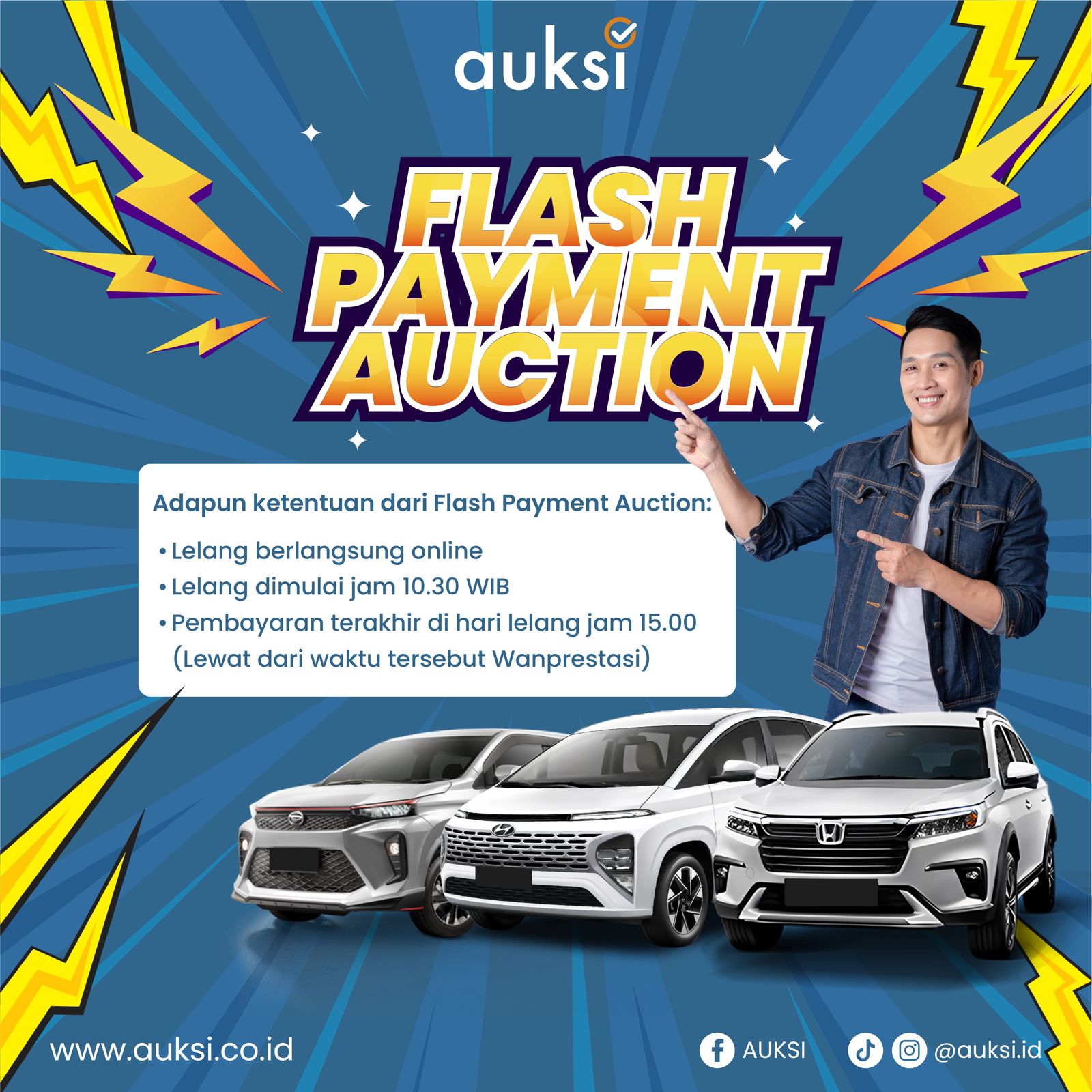 flash payment auction